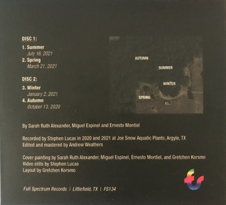 Sarah Alexander & Monte Espina : Cuatro Estaciones (2xCD, Album)