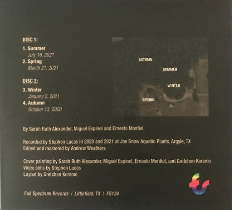 Sarah Alexander & Monte Espina : Cuatro Estaciones (2xCD, Album)