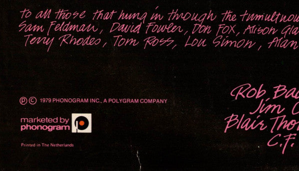 Bachman-Turner Overdrive : Rock N' Roll Nights (LP, Album)