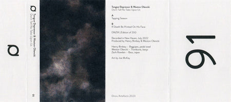 Tongue Depressor & Weston Olencki : Don't Tell No Tales Upon Us (Cass, Ltd)