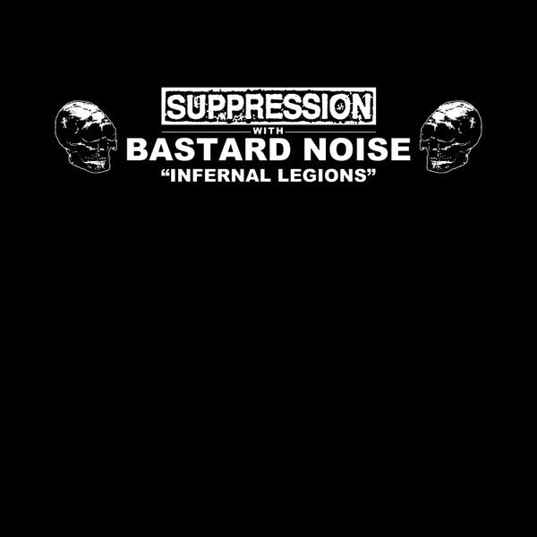 Suppression With Bastard Noise : Infernal Legions (LP, Album, Ltd, Cle)