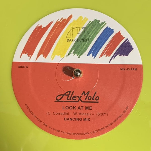Alex Molo : Look At Me (12", Maxi, Ltd, RE, RM, Yel)