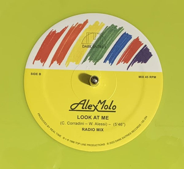 Alex Molo : Look At Me (12", Maxi, Ltd, RE, RM, Yel)
