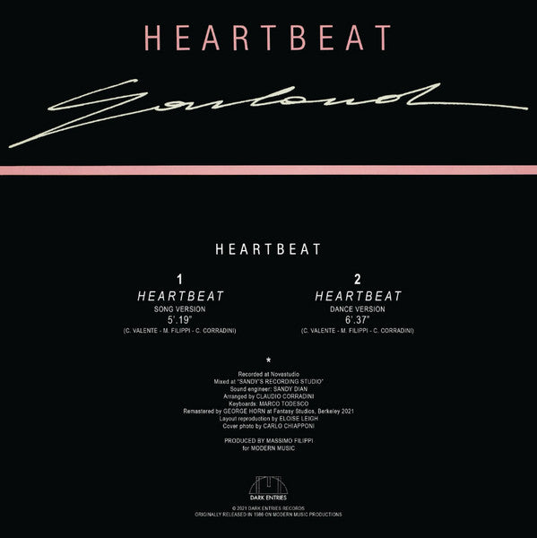 Garland : Heartbeat (12", RE, RM, Pin)