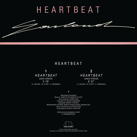 Garland : Heartbeat (12", RE, RM, Pin)