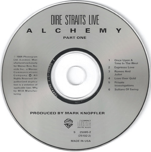 Dire Straits : Alchemy - Dire Straits Live (2xCD, Album, SRC + Box)