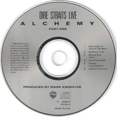 Dire Straits : Alchemy - Dire Straits Live (2xCD, Album, SRC + Box)