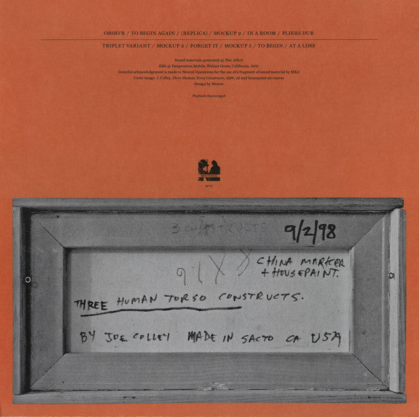 Joe Colley : Pleasure Pressure (LP, Album)