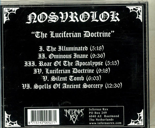 Nosvrolok : The Luciferian Doctrine (CD, Album)