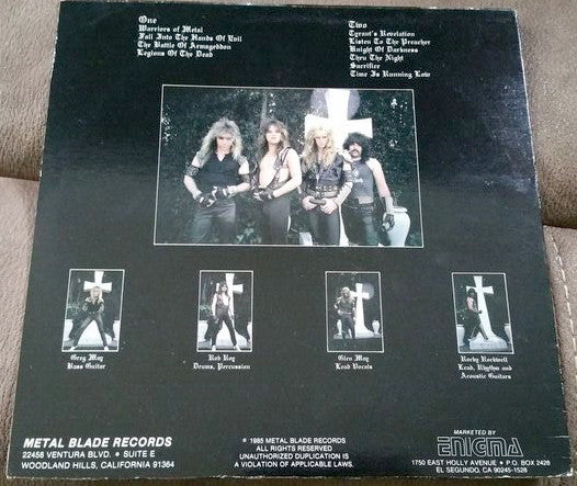 Tyrant (8) : Legions Of The Dead (LP, Album)