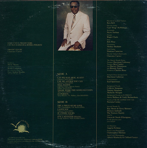 Clarence Carter : Mr. Clarence Carter In Person (LP, Album)