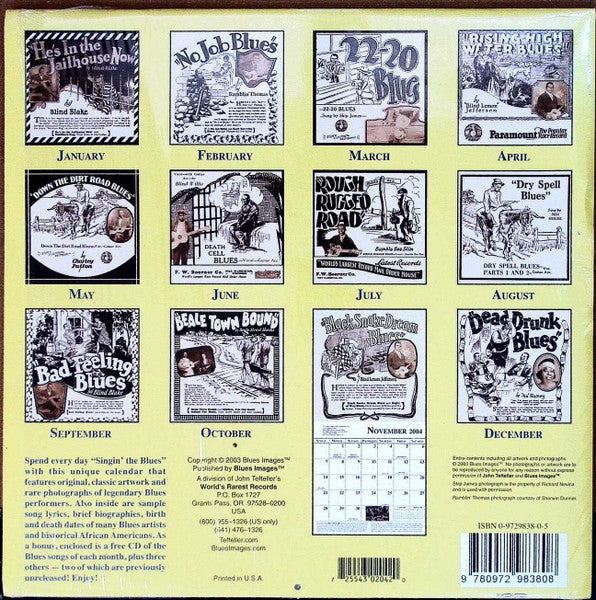 Various : 15 Classic Blues Songs From The 1920's: Vol. 1 (CD, Comp, RE, RM)