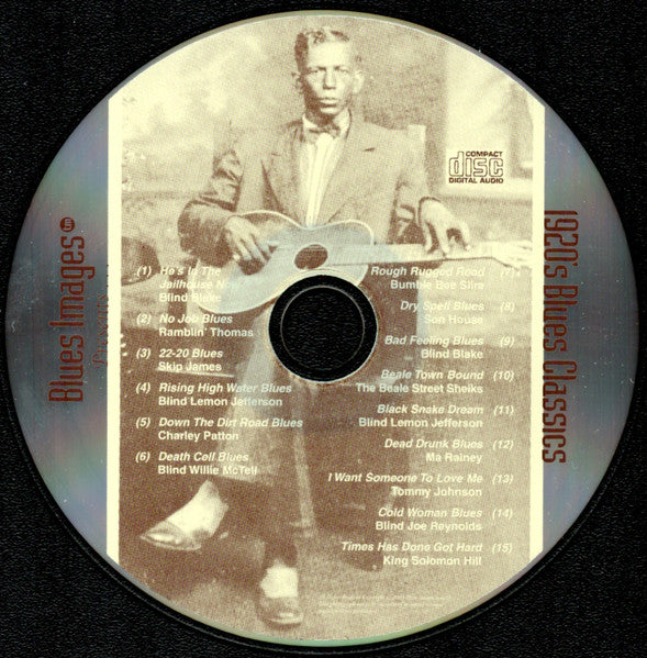 Various : 15 Classic Blues Songs From The 1920's: Vol. 1 (CD, Comp, RE, RM)