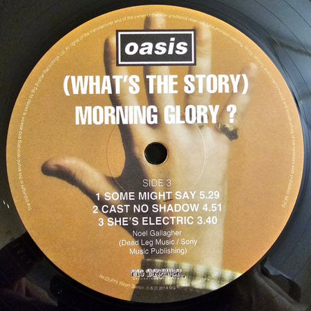 Oasis (2) : (What's The Story) Morning Glory ? (2xLP, RE, RM, Tri)