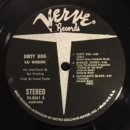 Kai Winding : Dirty Dog (LP, Album)