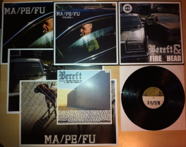 Bereft & Fire In The Head : MA/PE/FU Volume 1 (LP, Ltd, Num)