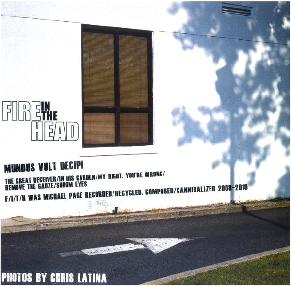 Bereft & Fire In The Head : MA/PE/FU Volume 1 (LP, Ltd, Num)