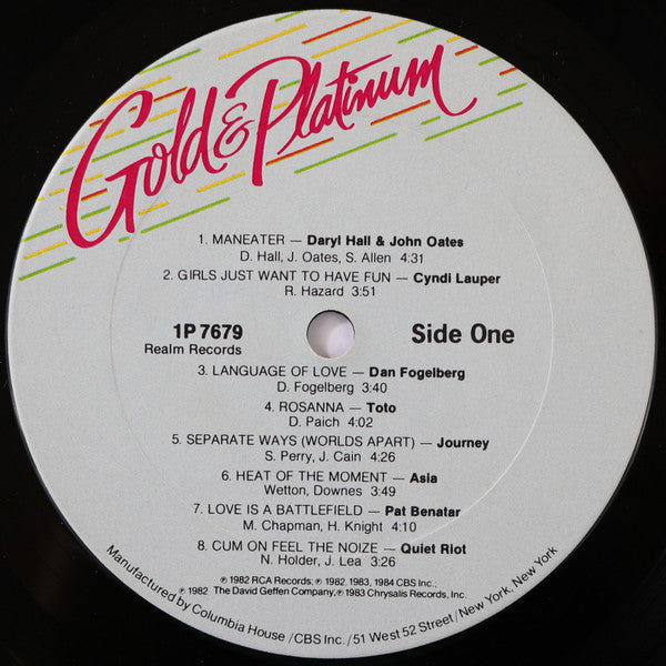 Various : Gold & Platinum (LP, Comp, Club, Col)