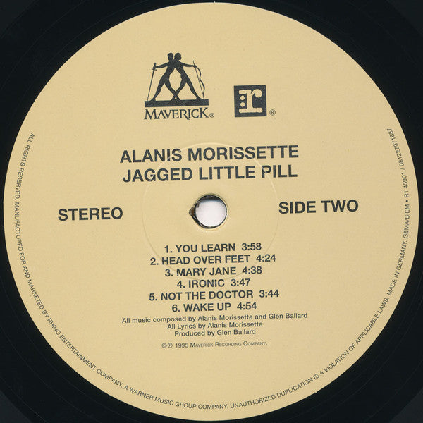 Alanis Morissette : Jagged Little Pill (LP, Album, RE)