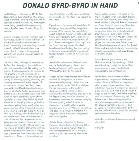 Donald Byrd : Four Classic Albums  (2xCD, Comp, RM)