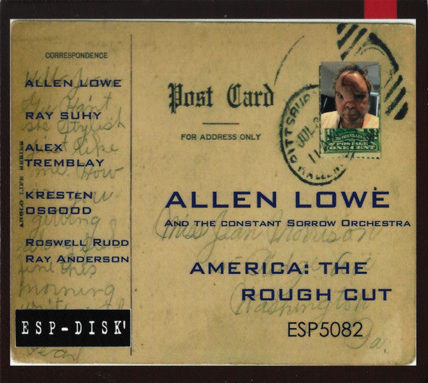 Allen Lowe : America: The Rough Cut (CD, Album)