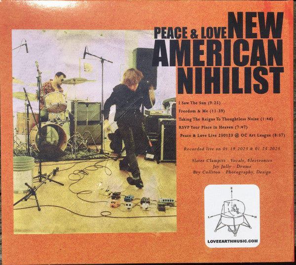 Peace & Love (2) : New American Nihilist (CDr, Album)