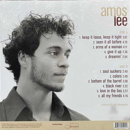 Amos Lee : Amos Lee (LP, Club, Ltd, Whi)