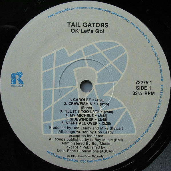 The Tail Gators : Ok Let's Go! (LP, Album)