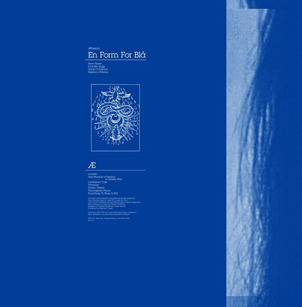Æthenor : En Form For Blå (2xLP, Whi)