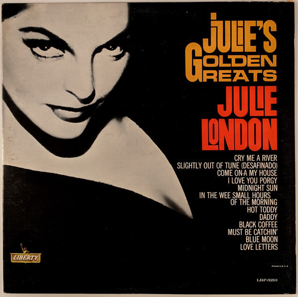 Julie London : Julie's Golden Greats (LP, Comp, Mono)
