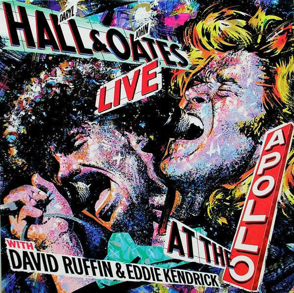 Daryl Hall & John Oates With David Ruffin & Eddie Kendrick* : Live At The Apollo (LP, Album, Ind)