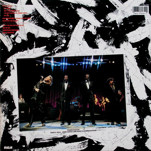 Daryl Hall & John Oates With David Ruffin & Eddie Kendrick* : Live At The Apollo (LP, Album, Ind)