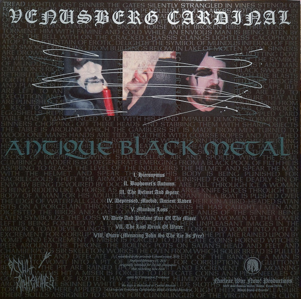 Venusberg Cardinal : Atlas Of Dungeons (LP, Album, Ltd, Cok)