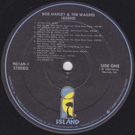 Bob Marley & The Wailers : Legend - The Best Of Bob Marley And The Wailers (LP, Comp, RE, Spe)