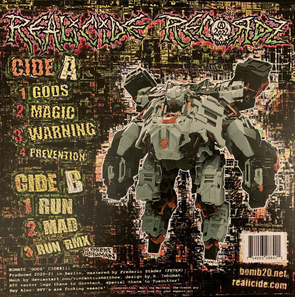 Bomb 20 : GODS (12", EP)