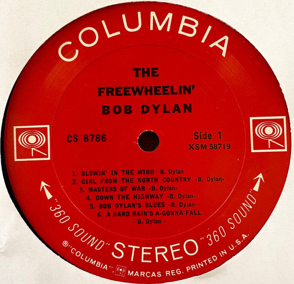 Bob Dylan : The Freewheelin' Bob Dylan (LP, Album, RE, RP, San)