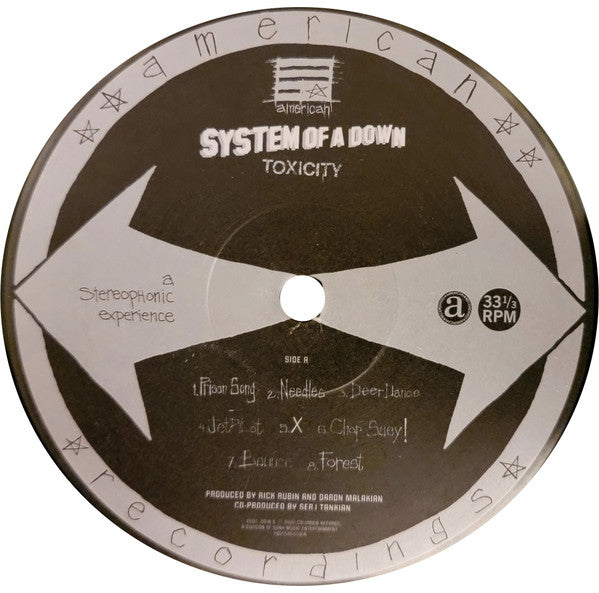 System Of A Down : Toxicity (LP, Album, RE)