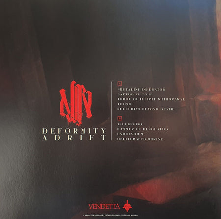 Nightmarer (2) : Deformity Adrift (LP, Album, Ltd, Ora)