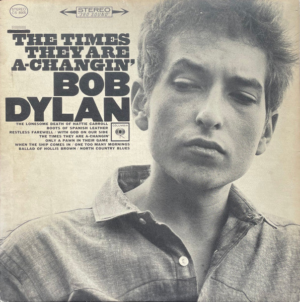 Bob Dylan : The Times They Are A-Changin' (LP, Album, RP)