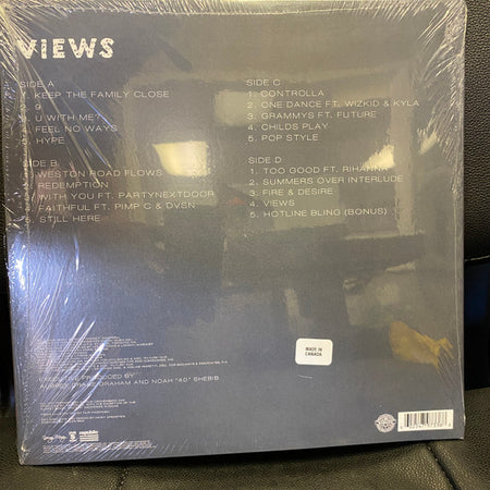 Drake : Views (2xLP, Album, RE)