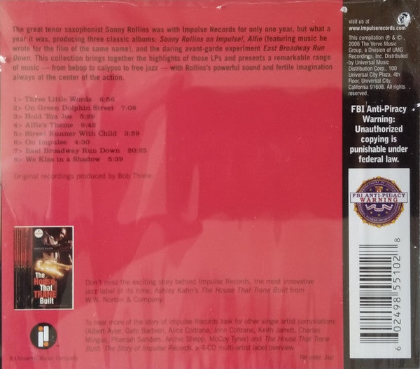 Sonny Rollins : The Impulse Story (CD, Comp)