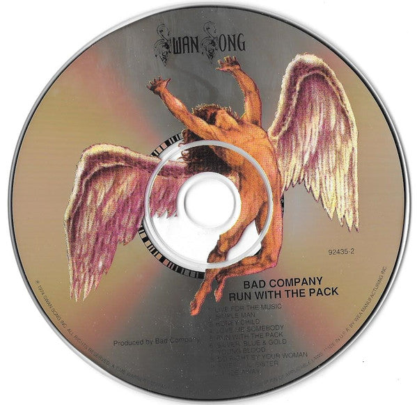 Bad Company (3) : Run With The Pack (CD, Album, RE, RM)