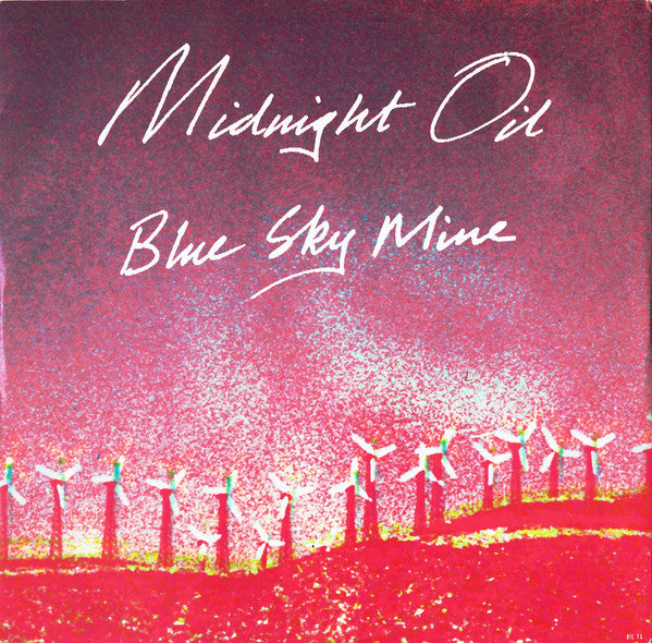Midnight Oil : Blue Sky Mine (12", Single)