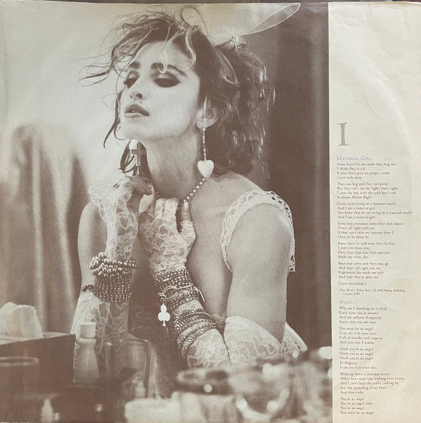Madonna : Like A Virgin (LP, Album, Ele)