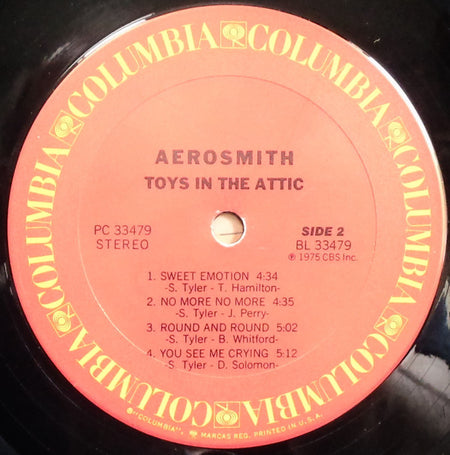 Aerosmith : Toys In The Attic (LP, Album, Pit)