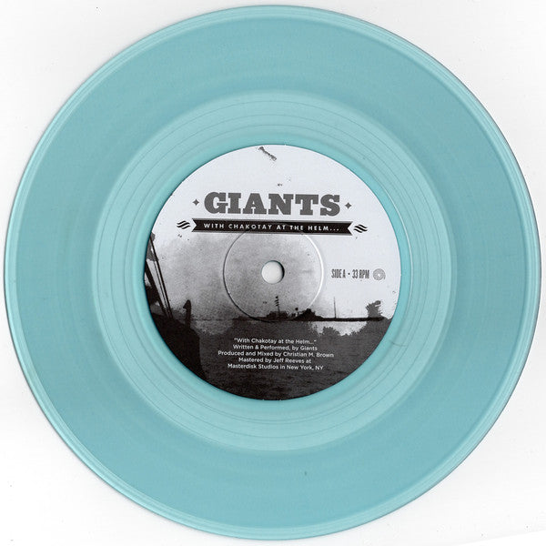 Giants (5) / Beware Of Safety : With Chakotay At The Helm... / Cut Into Stars (7", Single, Ltd, Num, Blu)