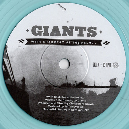 Giants (5) / Beware Of Safety : With Chakotay At The Helm... / Cut Into Stars (7", Single, Ltd, Num, Blu)