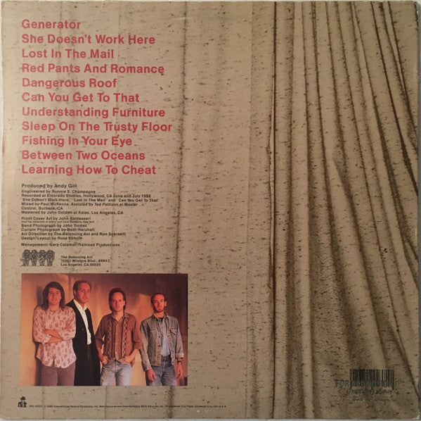The Balancing Act : Curtains (LP, Album, Pin)