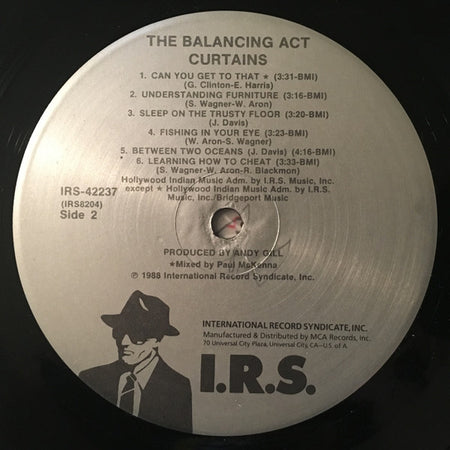 The Balancing Act : Curtains (LP, Album, Pin)