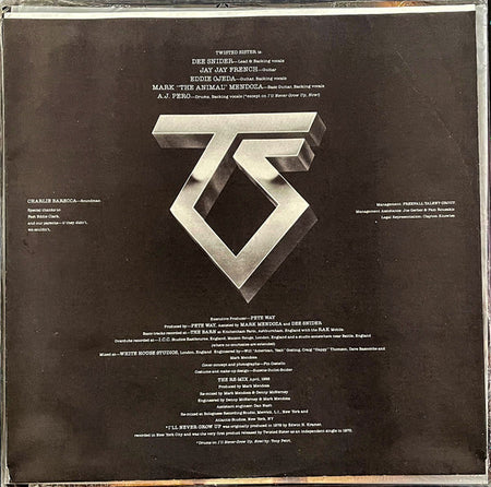 Twisted Sister : Under The Blade (LP, Album, RE, Rem)